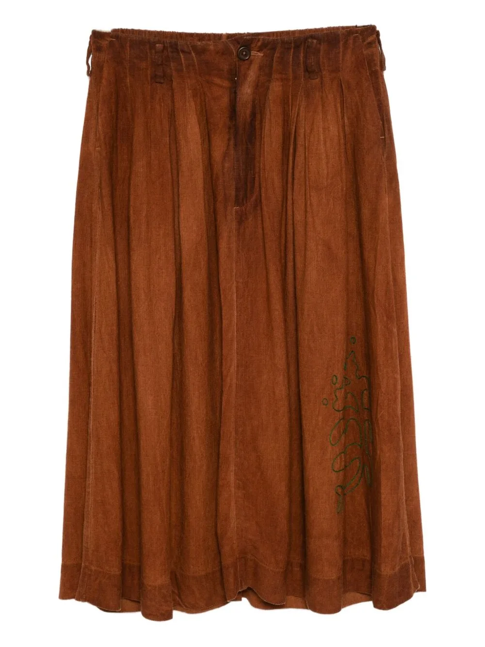 Pleated Skirt by Kinyan Lam
