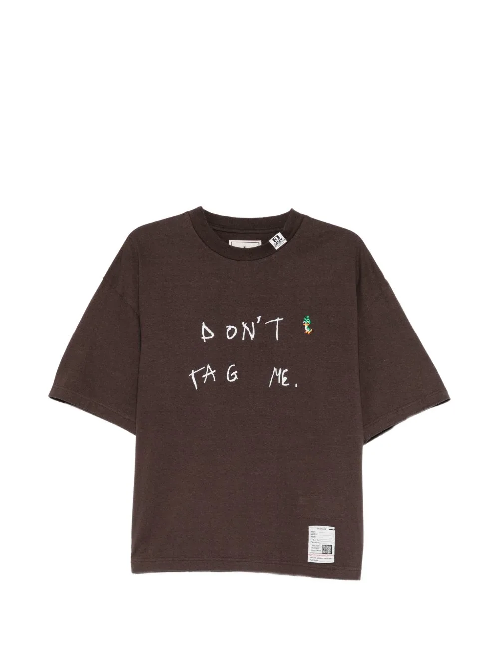 Slogan-Print T-Shirt by Maison MIHARA YASUHIRO