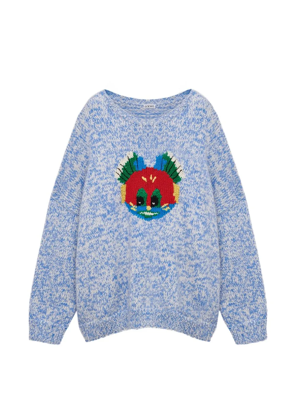 Sweater in Wool and Mohair Blend by LOEWE