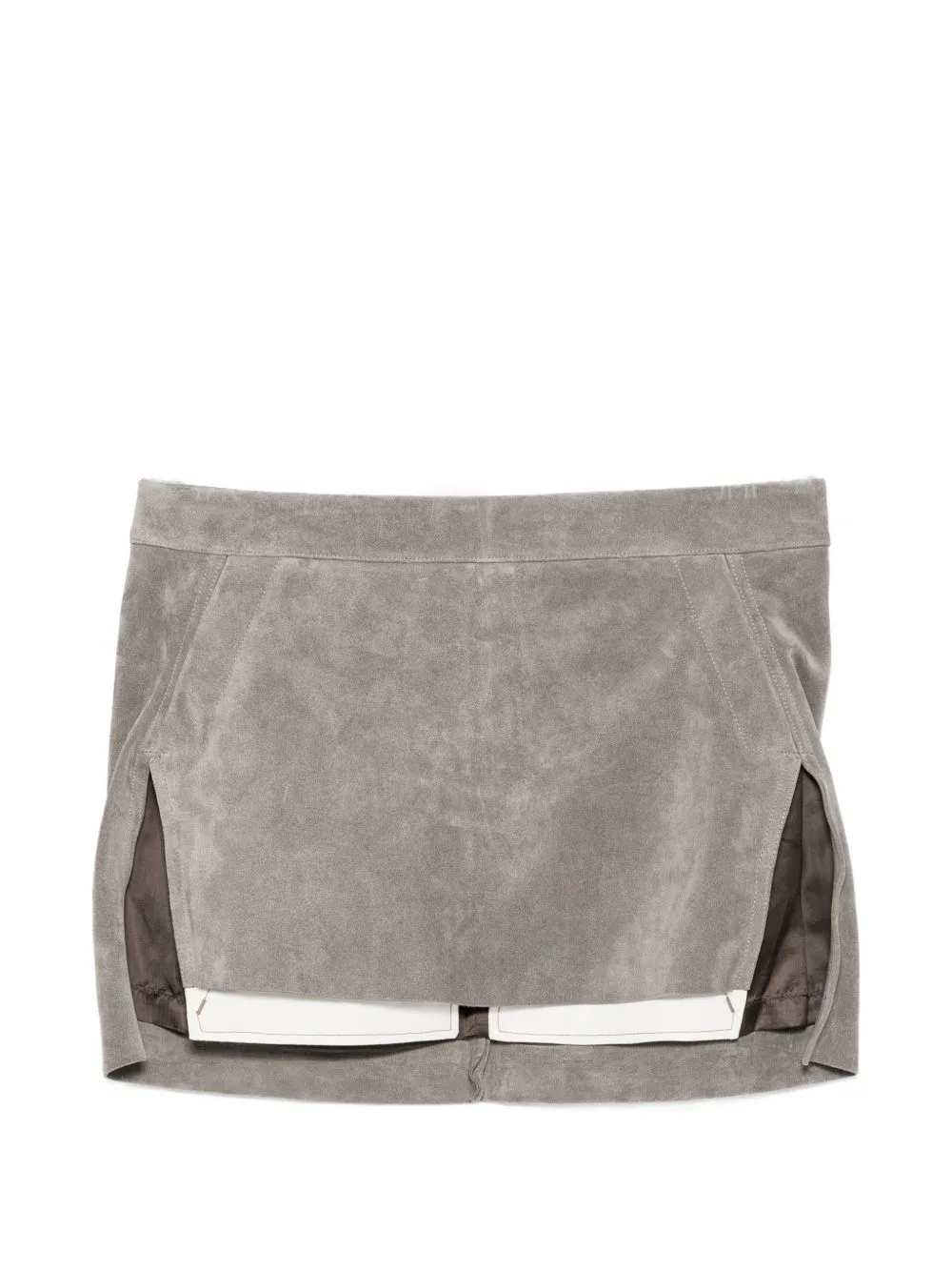 Fog Cutoff Mini Skirt by Rick Owens