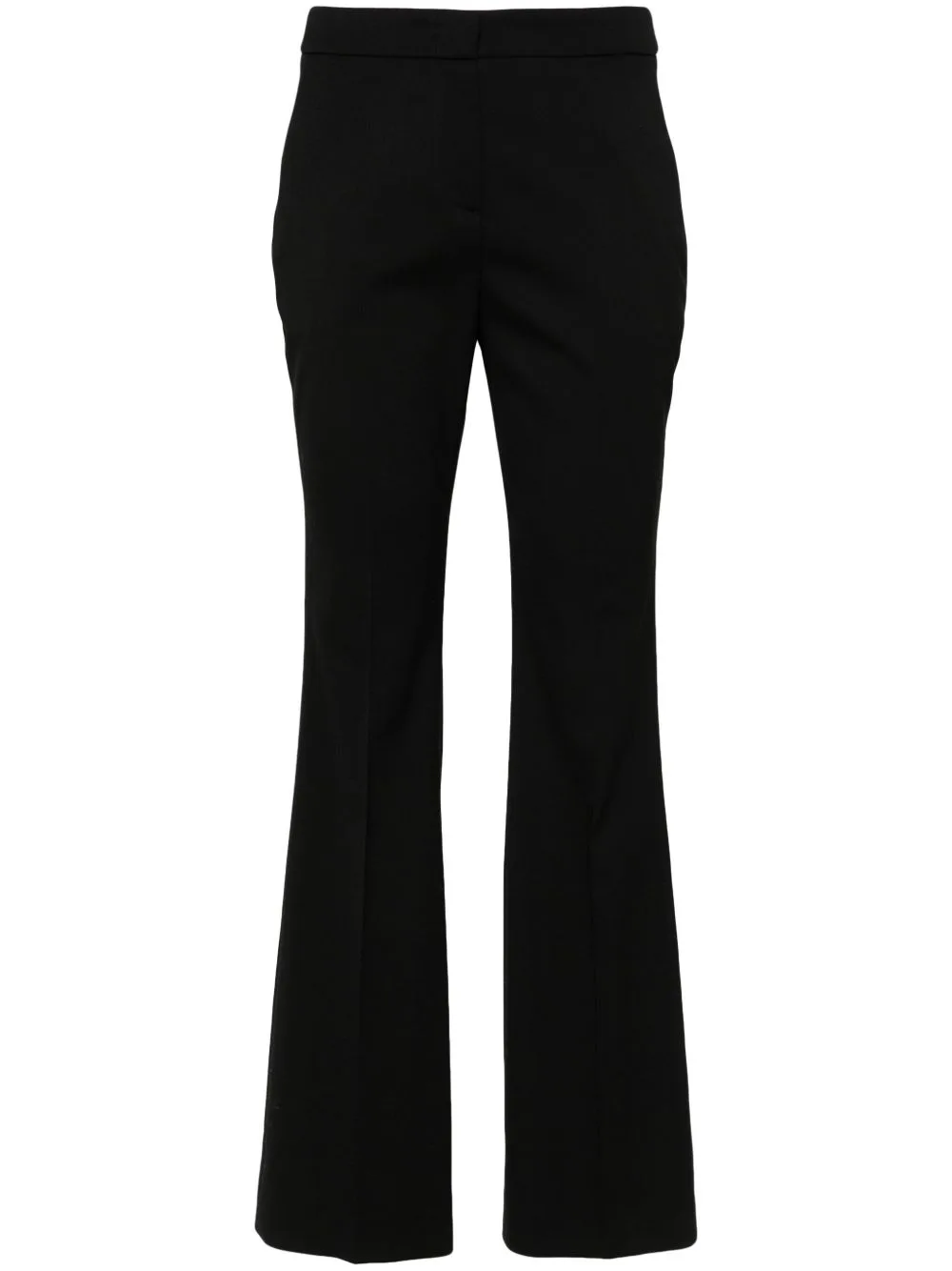 Pressed-Crease Flared Trousers by Lardini