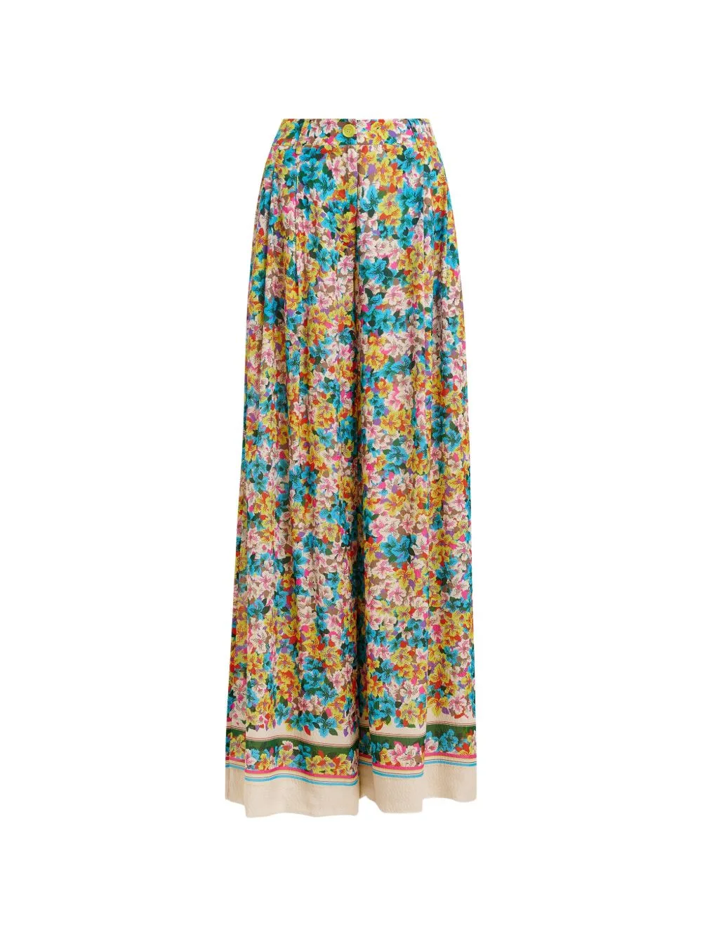 Floral-Print Trousers by Essentiel Antwerp