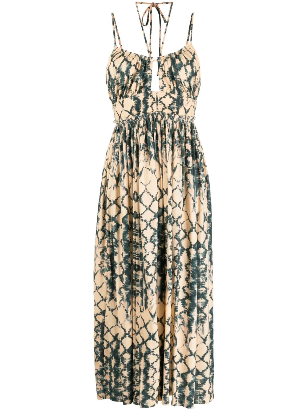 Freya Halterneck Midi Dress by Ulla Johnson