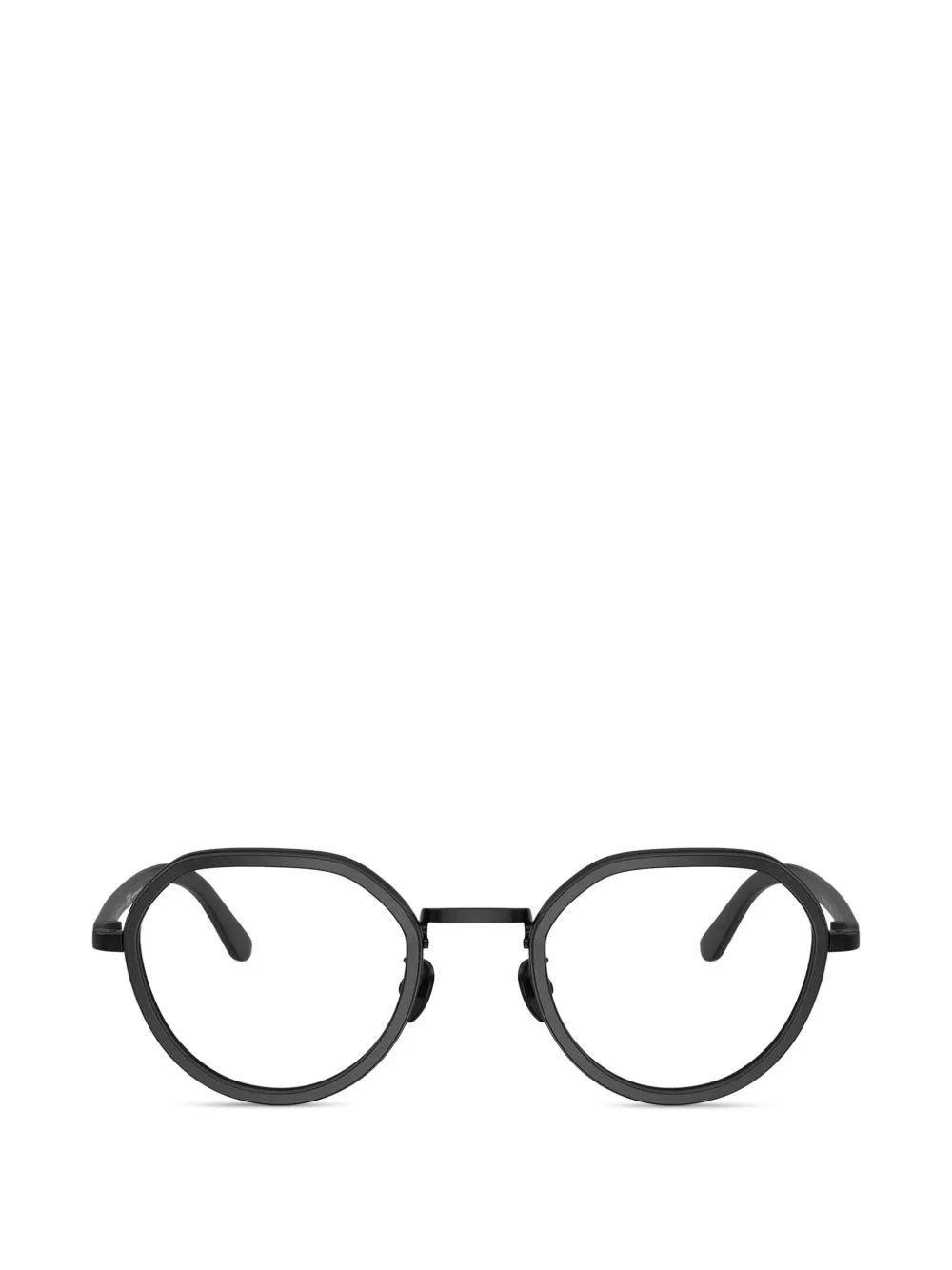 Round-Frame Glasses by Giorgio Armani