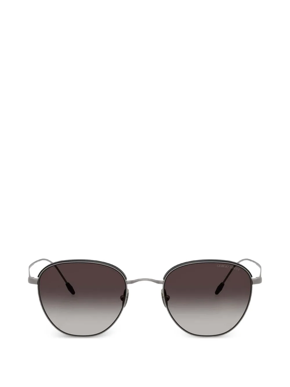 Round-Frame Sunglasses by Giorgio Armani