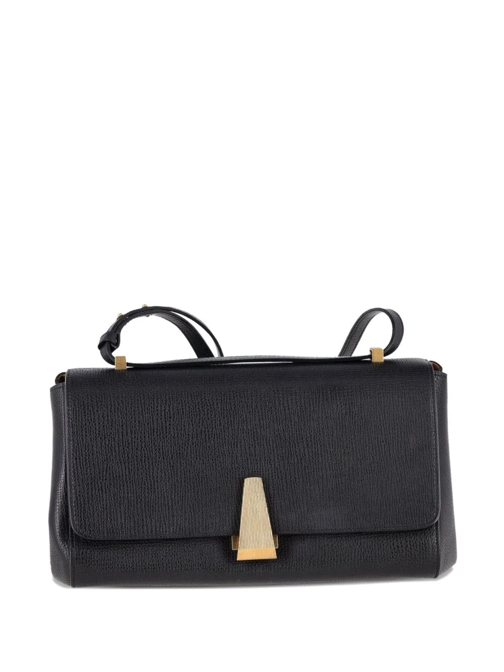 Angle Leather Shoulder Bag by Bottega Veneta Pre-Owned