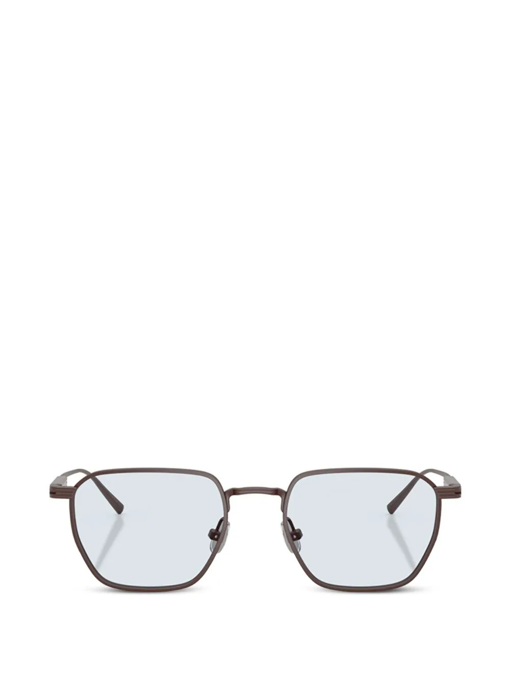 Tyler Geometric-Frame Glasses by Brunello Cucinelli