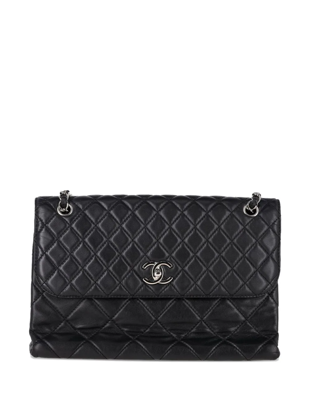 Maxi Quilted Leather Shoulder Bag by CHANEL Pre-Owned