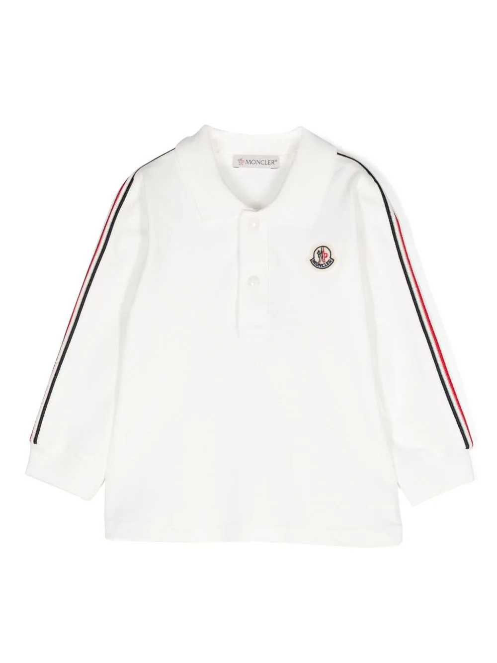 Logo-Patch Polo Shirt by Moncler Enfant