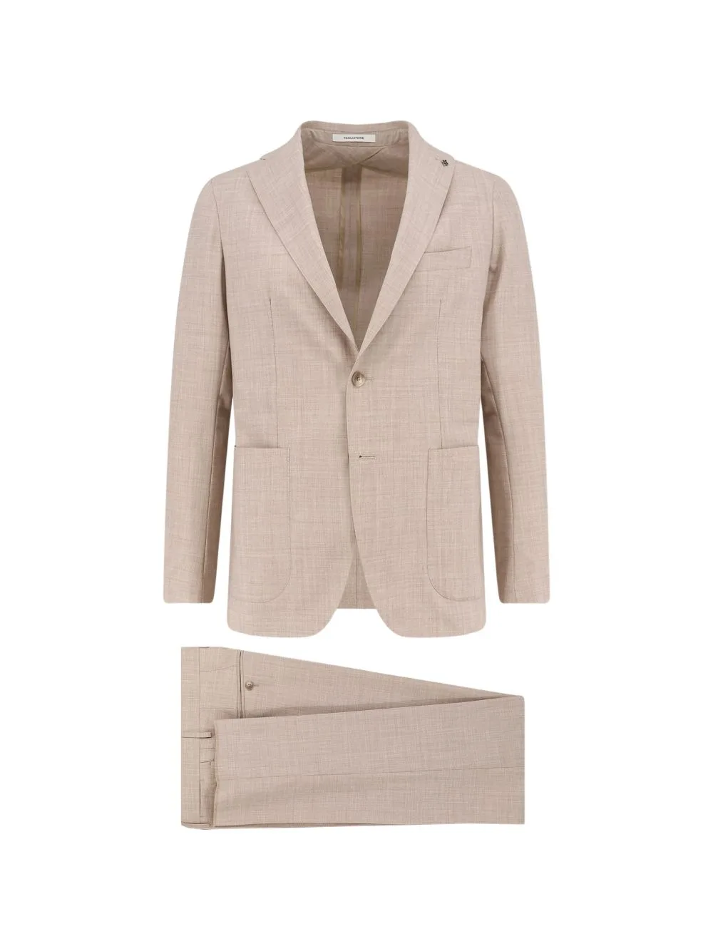 Flower Lapel Pocket Blazer by Tagliatore