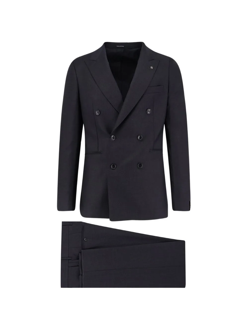Double-Breasted Brooch Suit by Tagliatore