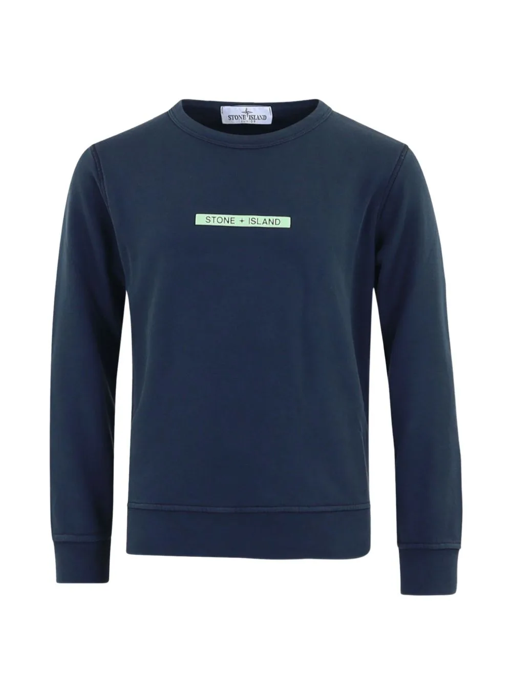 Logo-Print Sweatshirt by Stone Island Junior