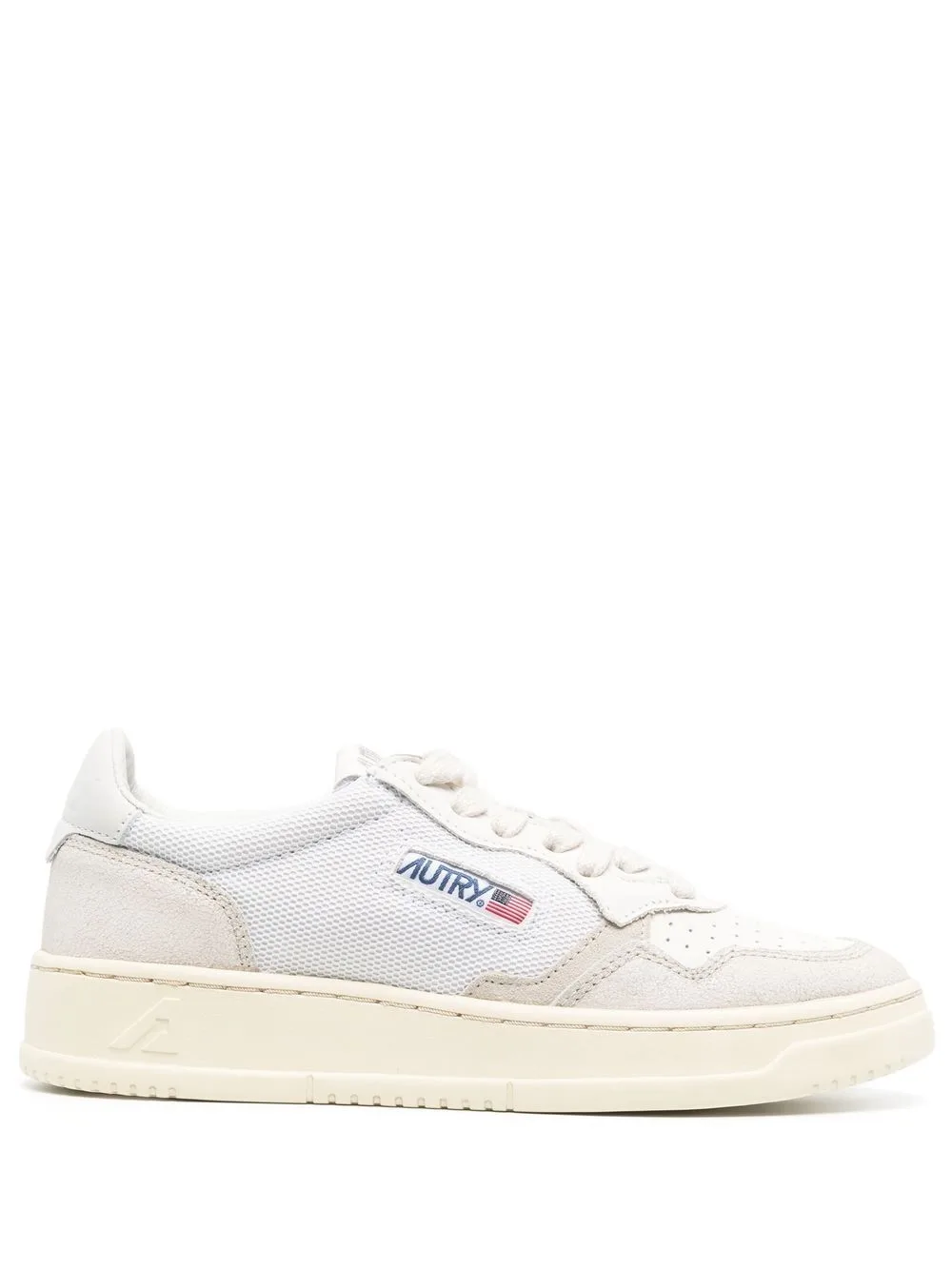 Perforated Low-Top Sneakers