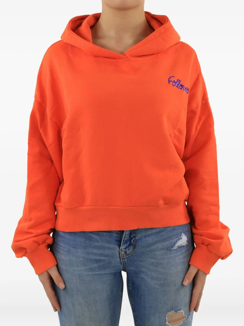 Logo-Embroidered Hoodie by Follovers