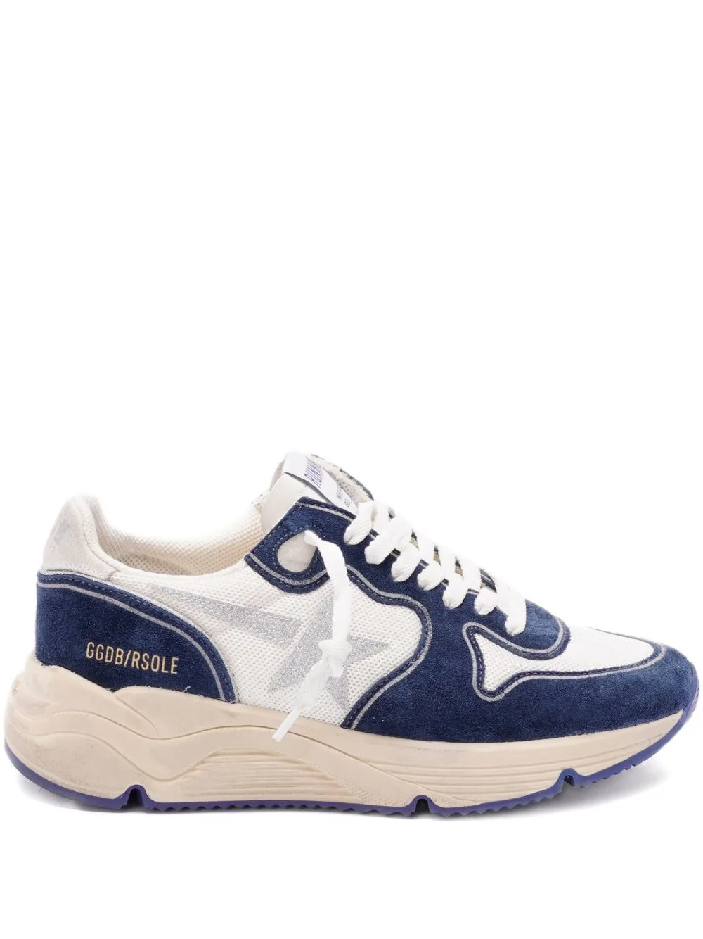 Running Sole Mesh-Panel Sneakers by Golden Goose