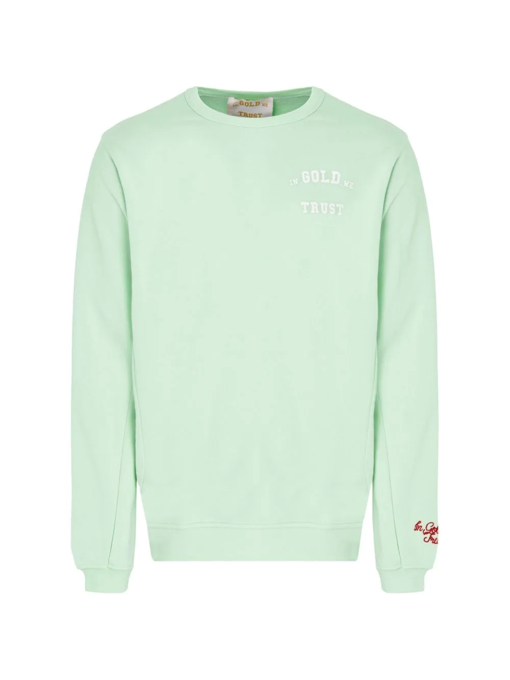 The Slim Logo-Print Sweatshirt by In Gold We Trust