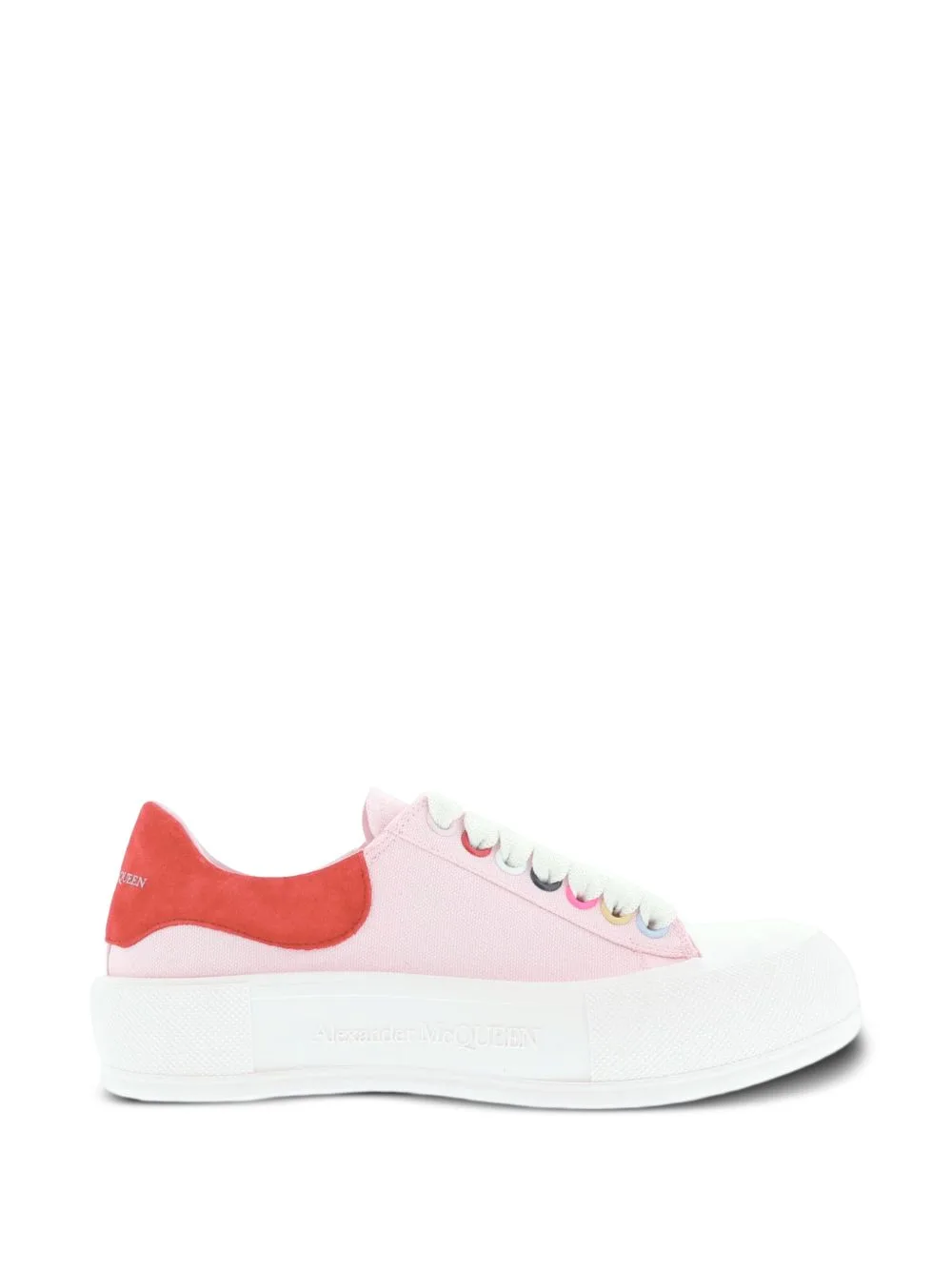 Low-Top Canvas Sneakers by Alexander McQueen