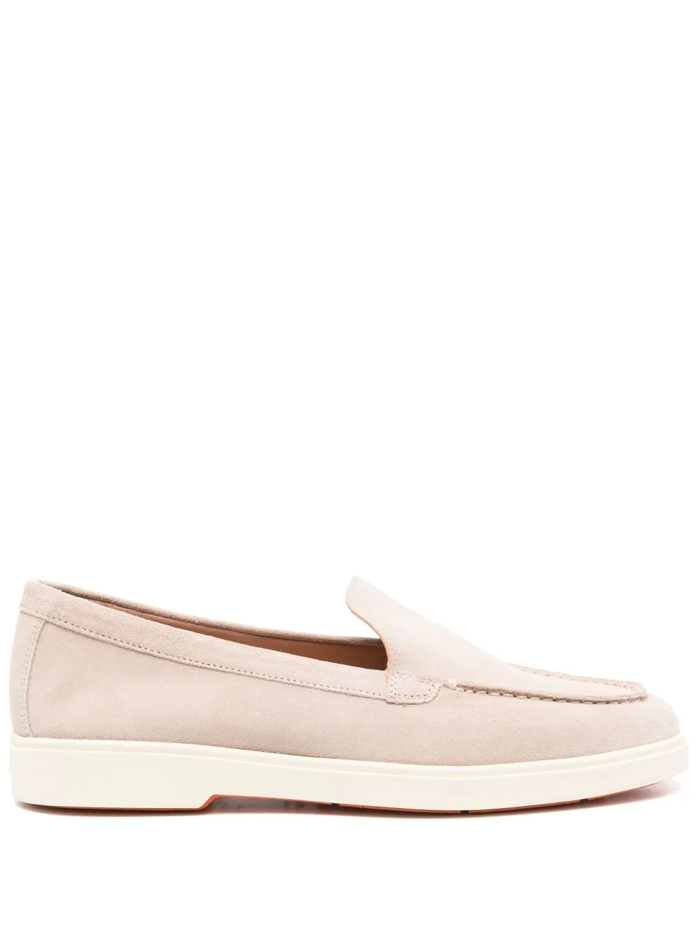 Suede Loafers by Santoni
