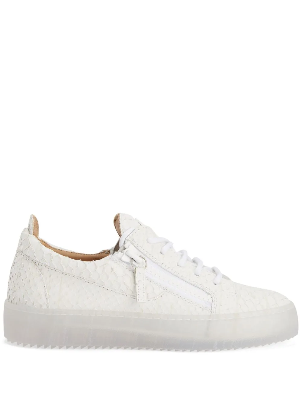 Frankie Leather Sneakers by Giuseppe Zanotti