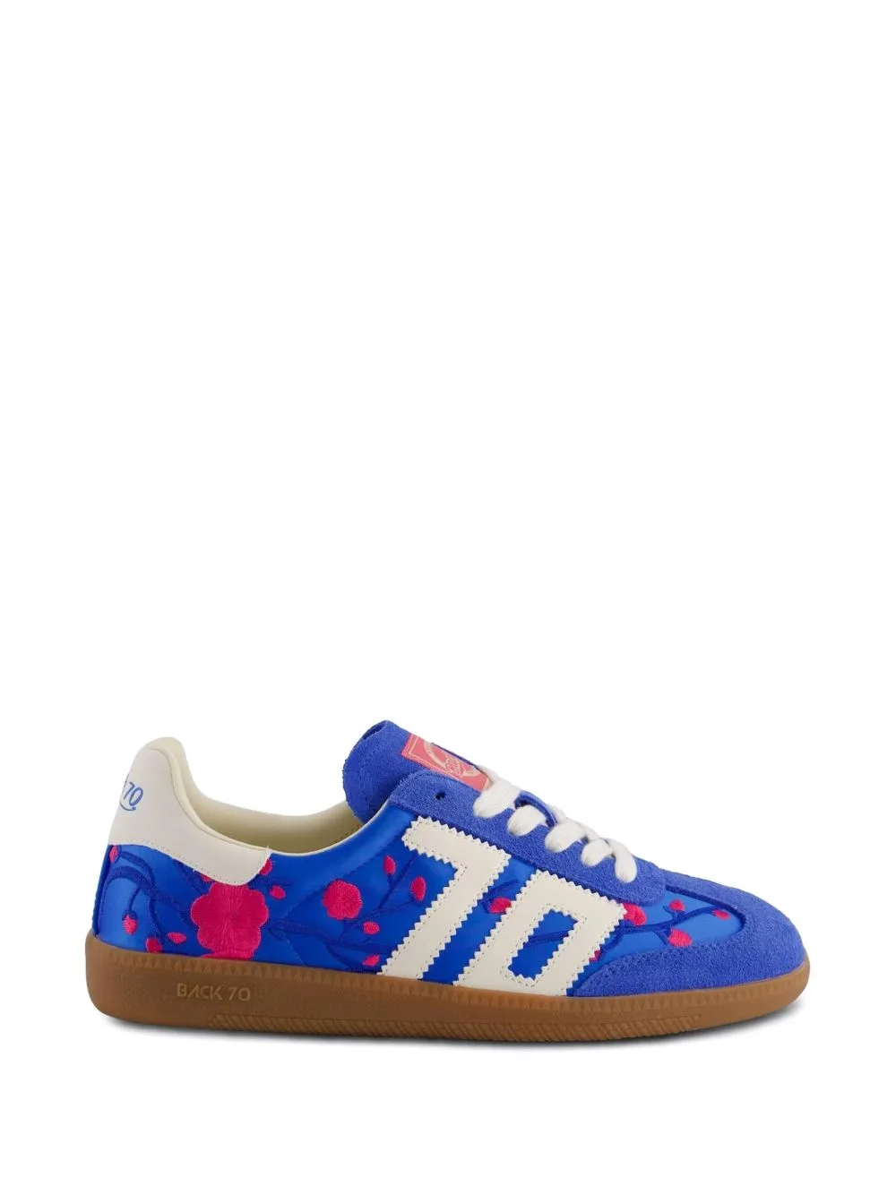 Ghost Floral-Embroidered Sneakers