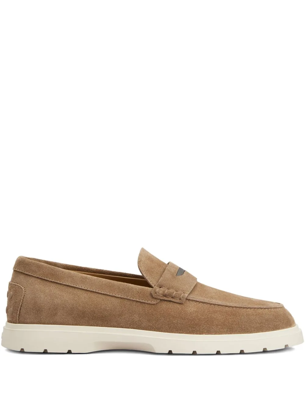 Suede Leather Loafers by Tod's