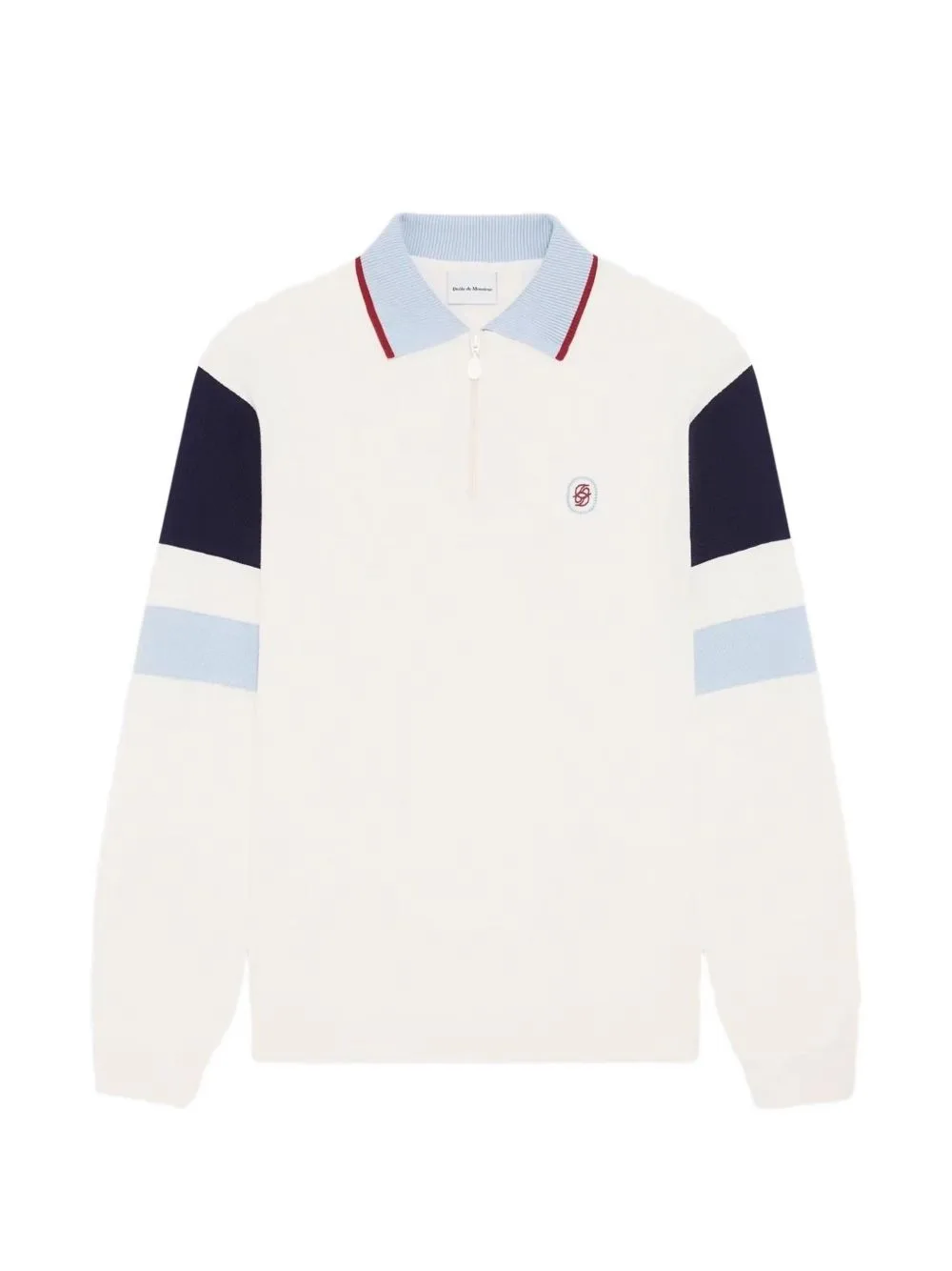 D Miroir Colour-Block Polo Shirt by Drôle De Monsieur