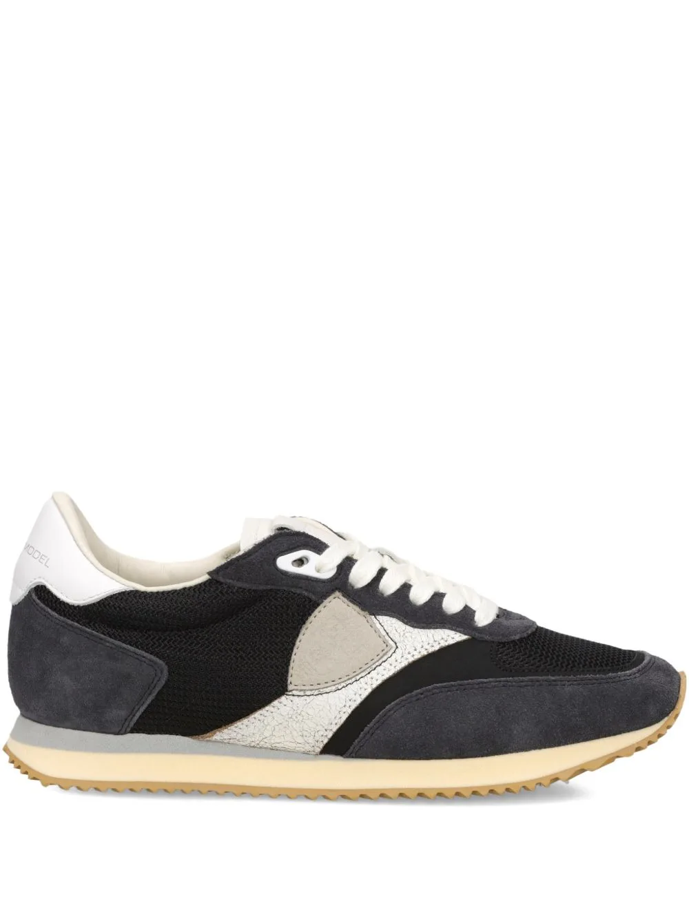 Blville Panelled Low Trainers by Philippe Model Paris