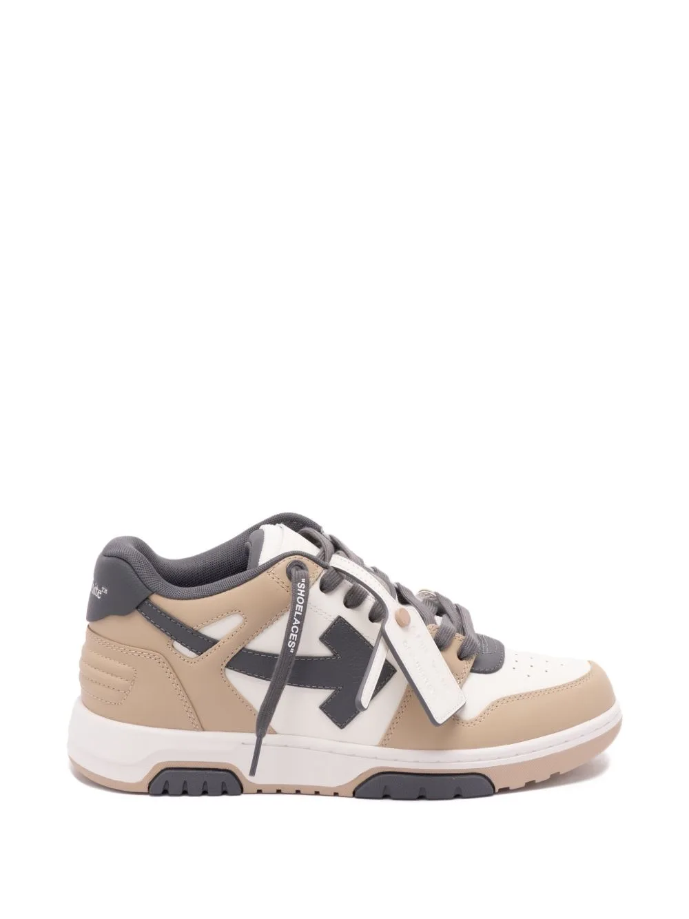 Out of Office Arrow-Motif Leather Sneakers by Off-White