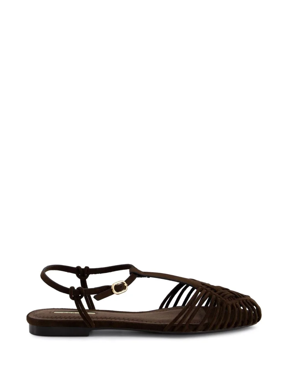 Woven Caged Sandals by CORINA