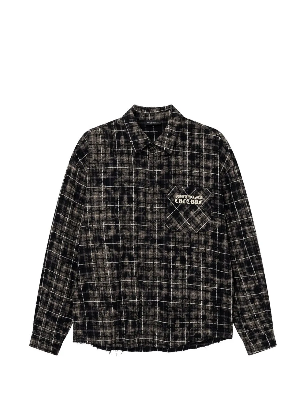Levi Logo-Print Checked Shirt by Don't Waste Culture