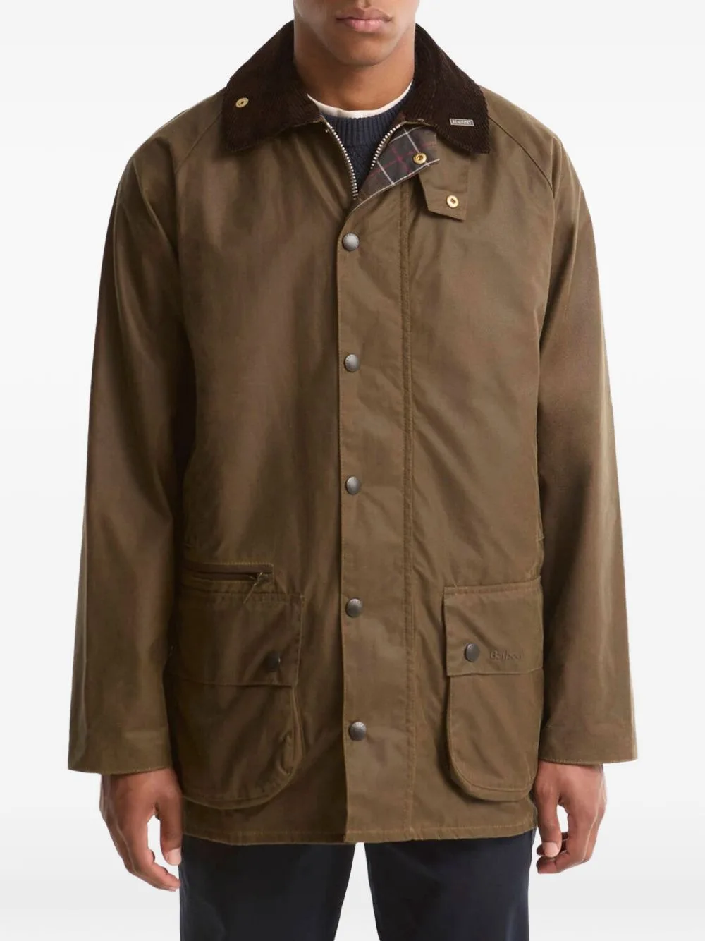 Beaufort Waxed Raincoat by Barbour