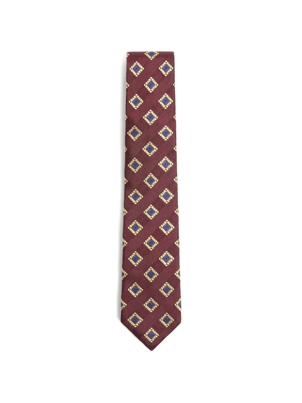 Valentie Patterned Tie in Silk, Wool, and Jacquard by Valentino Garavani