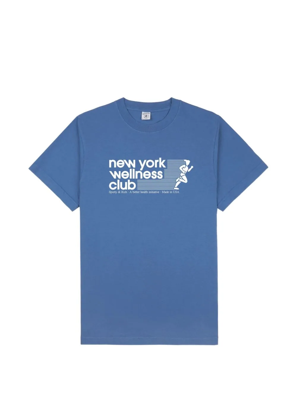 USA Wellness Club Graphic-Print T-Shirt by Sporty & Rich