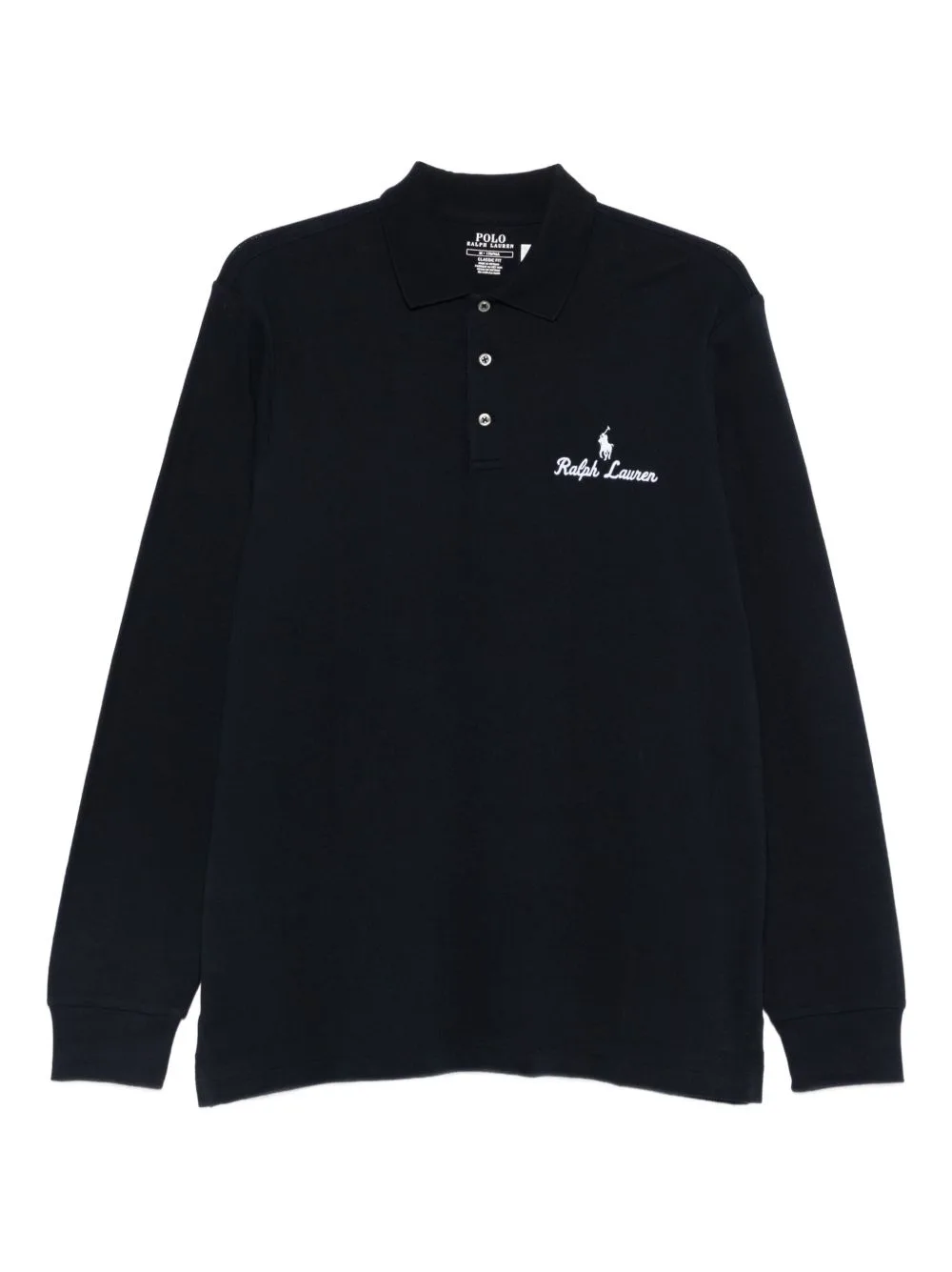 Long-Sleeve Logo-Detail Polo Shirt by Polo Ralph Lauren