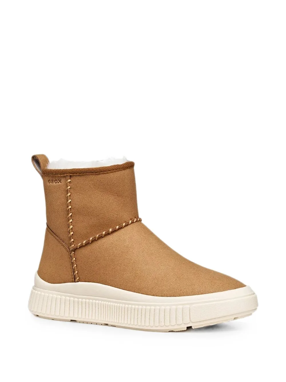 Laquinny Whipstitch-Detail Ankle Boots by Geox Kids