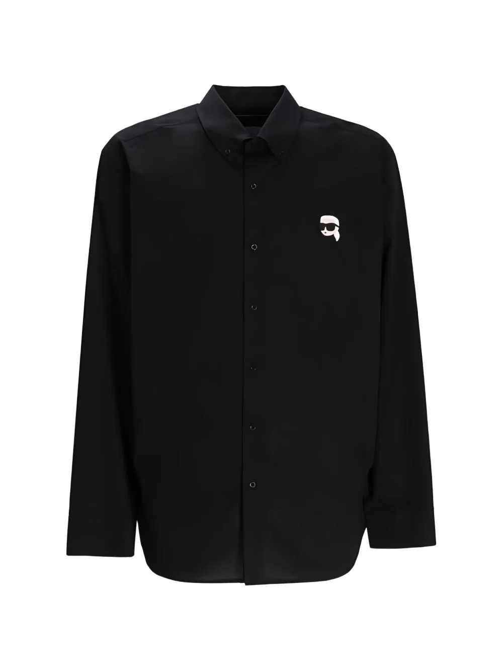 Logo-Detail Shirt by Karl Lagerfeld