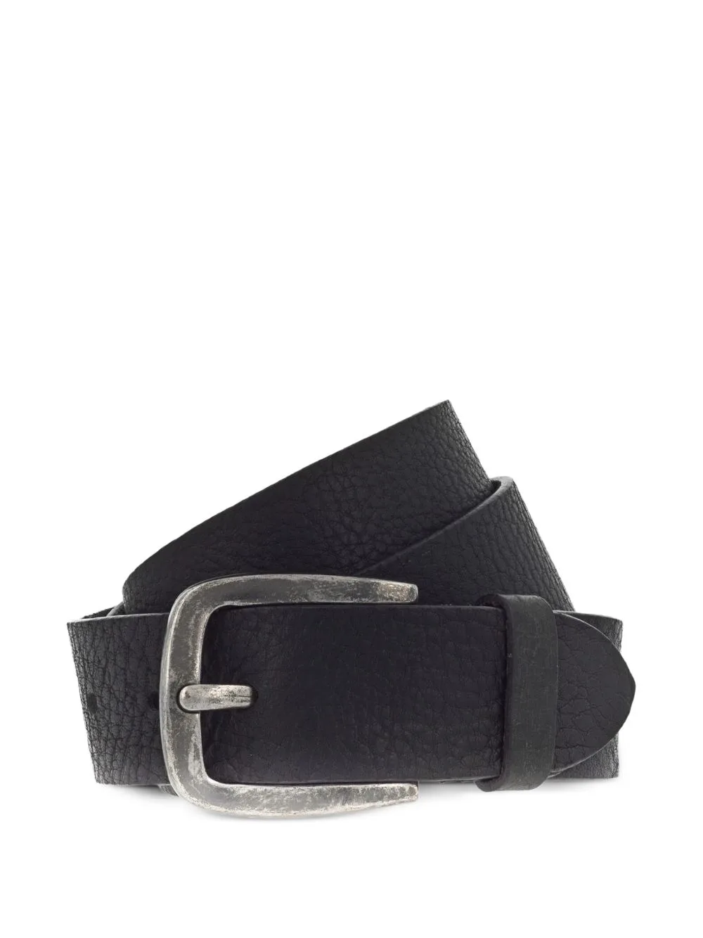Grained Leather Belt by BGM LABEL