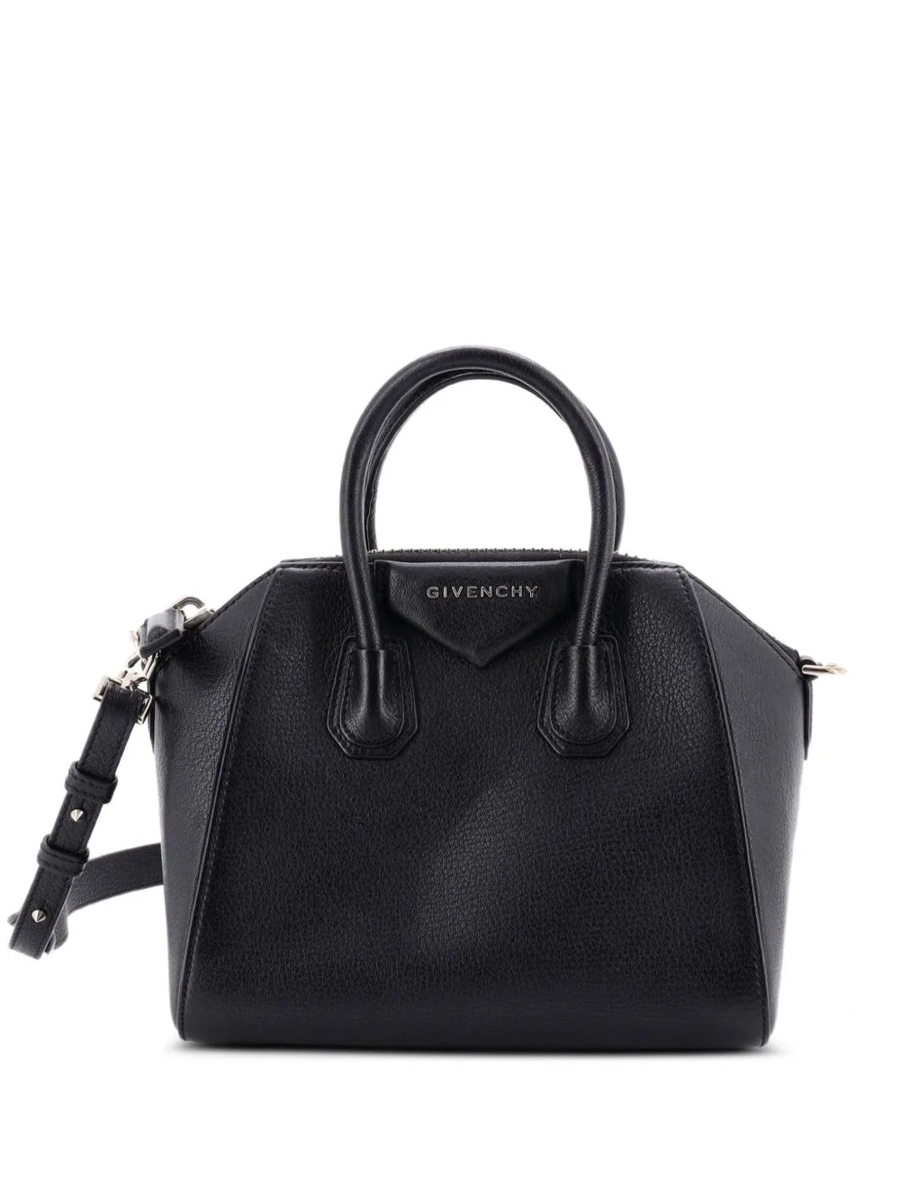 Antigona Bag Leather Mini Crossbody Bag by Givenchy Pre-Owned