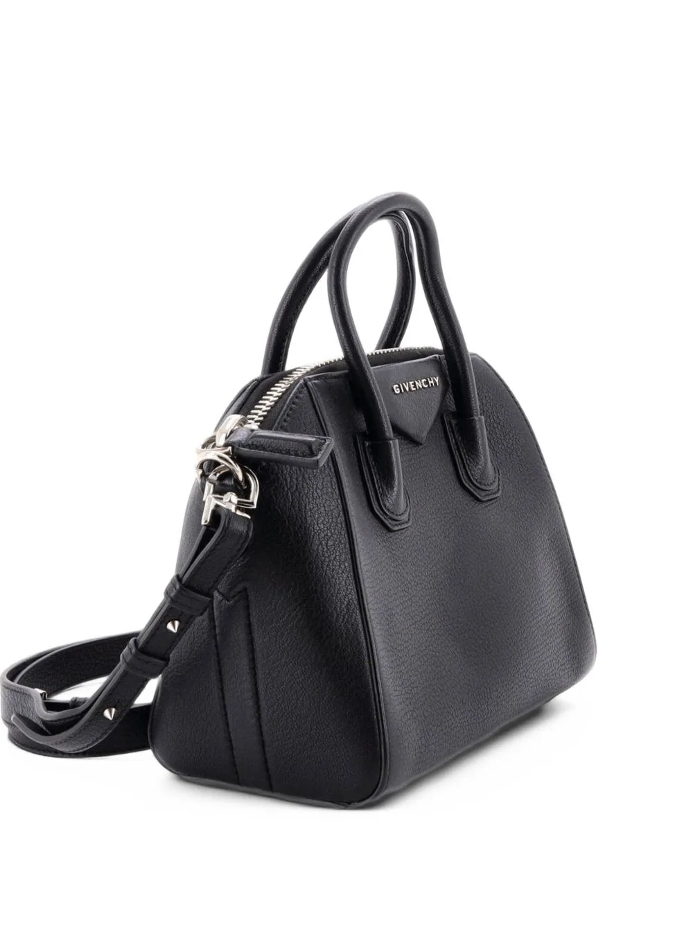 Antigona Bag Leather Mini Crossbody Bag by Givenchy Pre-Owned