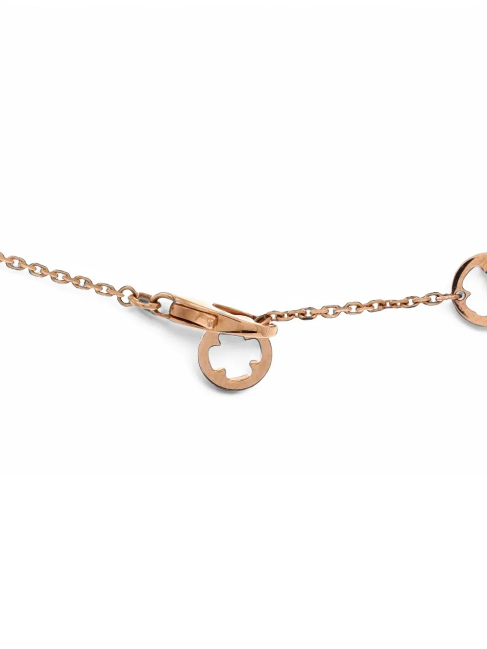 Fiorever Pendant 18K Rose Gold with Diamonds Necklace by Bvlgari Pre-Owned