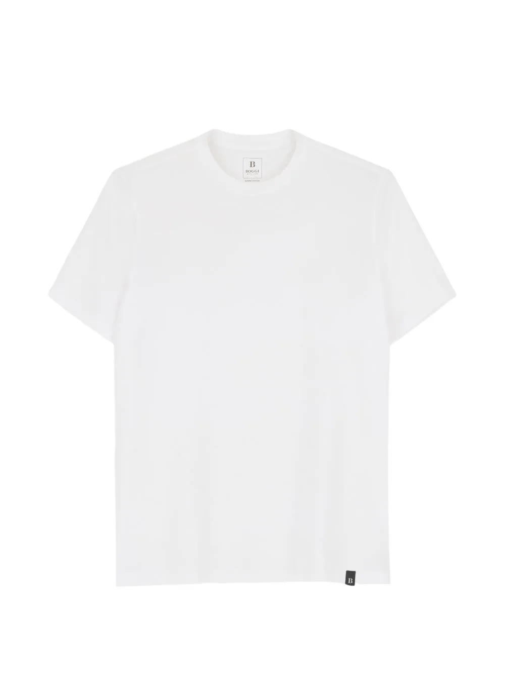 T-Shirt in Stretch Supima-Cotton Jersey by Boggi Milano