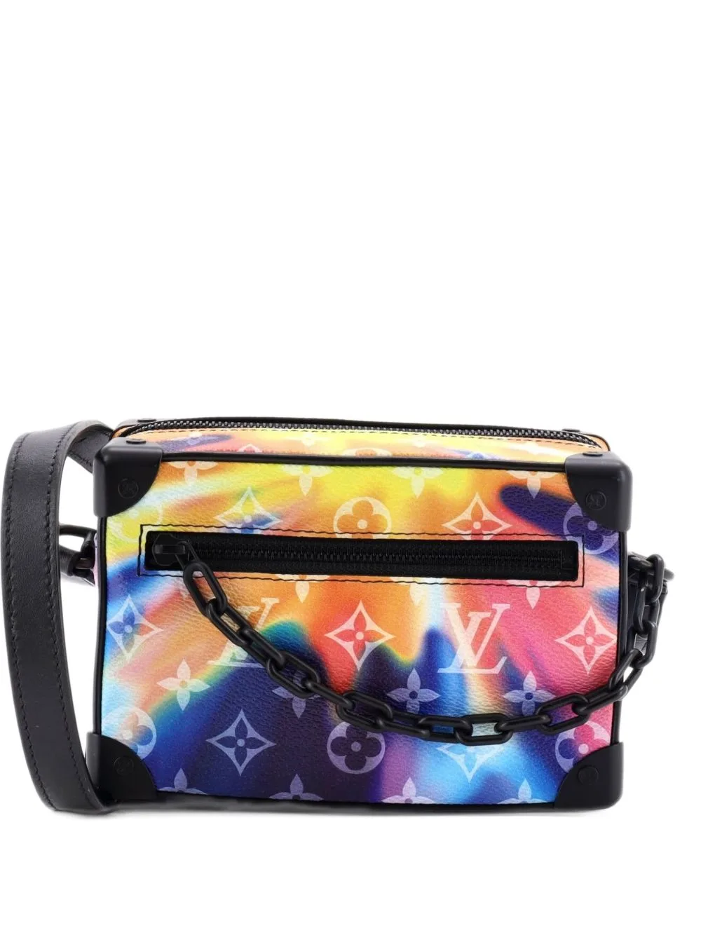 Soft Trunk Bag Limited Edition Monogram Sunset Canvas Mini Crossbody Bag