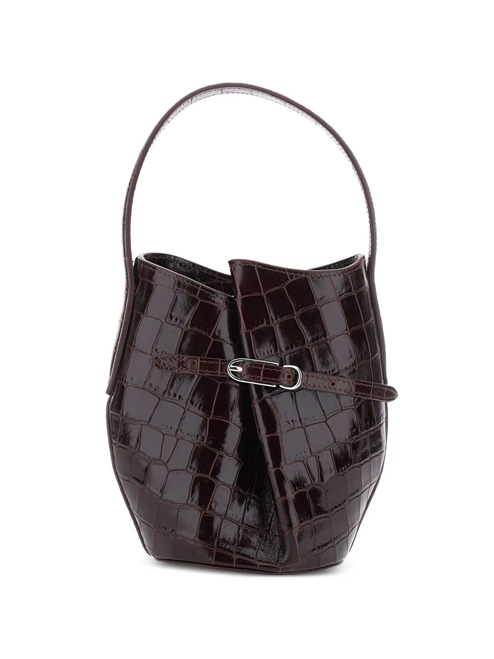 Croc-Effect Shoulder Bag by Liffner