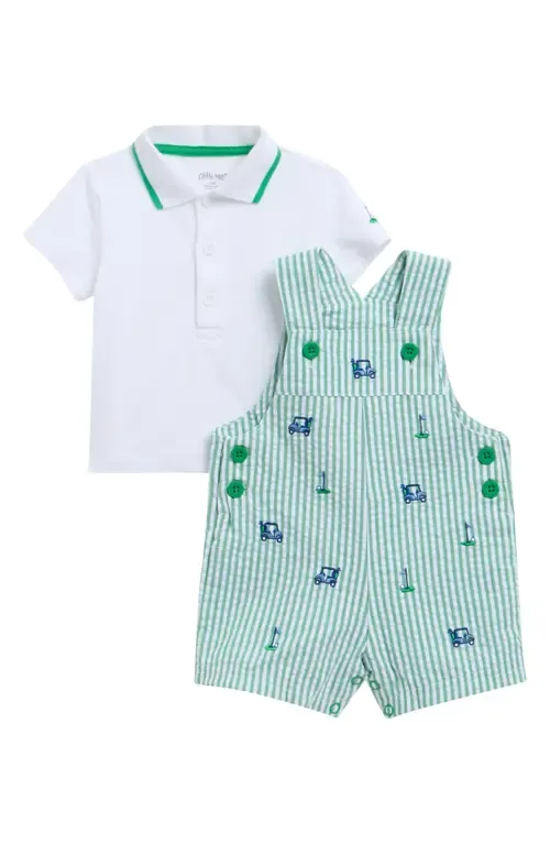 Cotton Golf Shortalls & Polo Set by Little Me