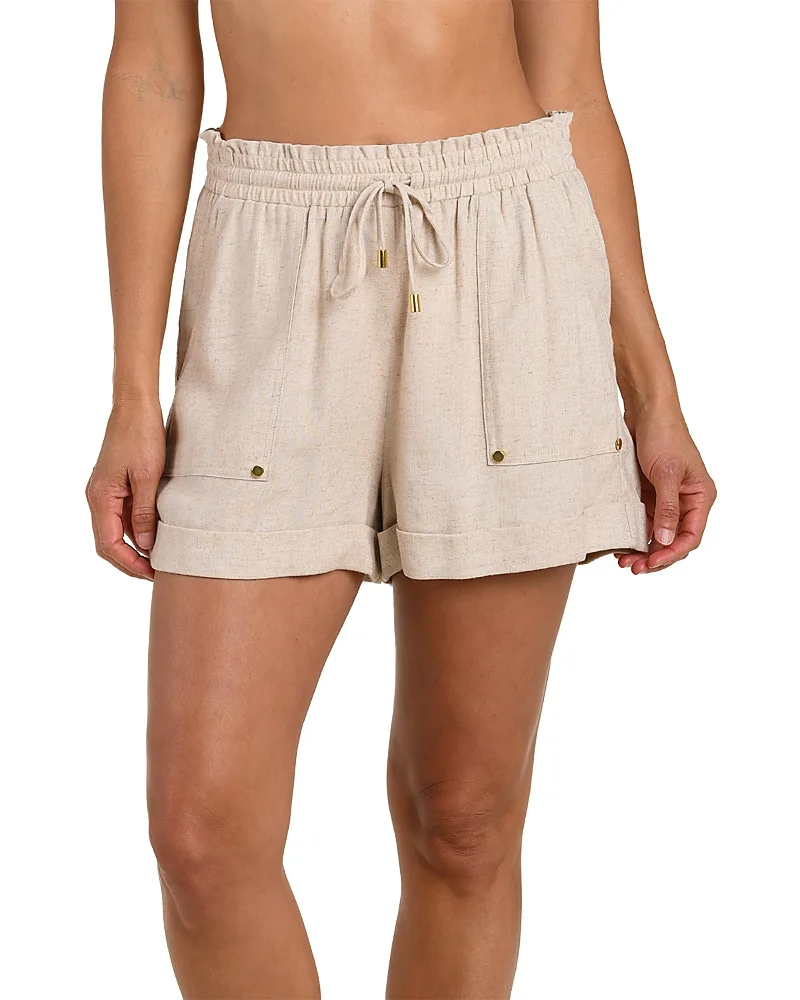 Delphine Coast Cover Up Shorts by La Blanca