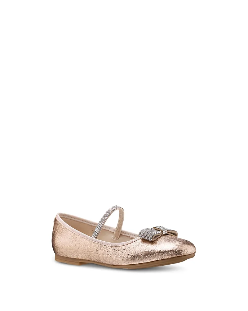 Rhinestone Strap Ballet Flat by Nina