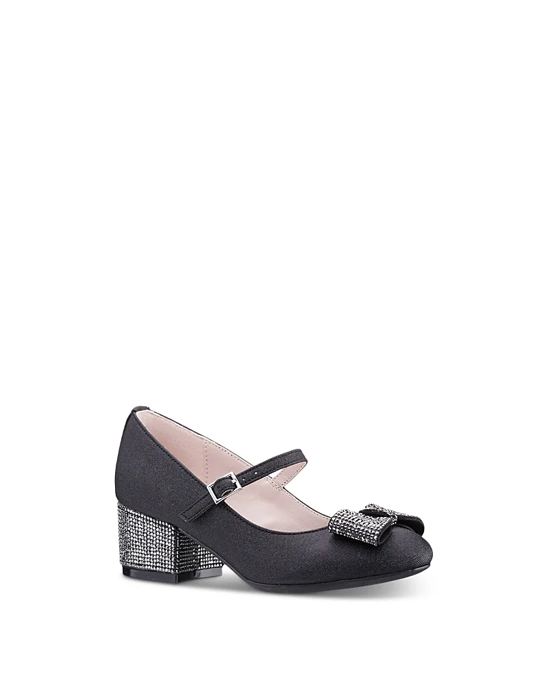 Larna Rhinestone Embellished Mary Jane Heels by Nina