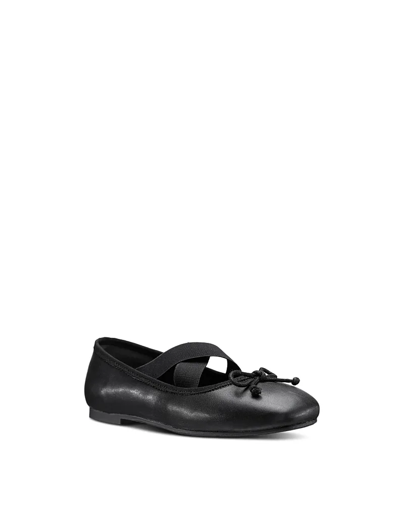 Charma Crisscross Bow Ballet Flats by Nina