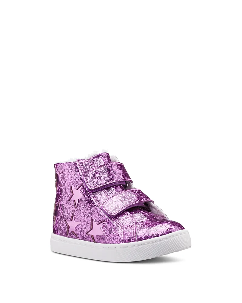 Dazee-T Glitter High Top Sneakers by Nina