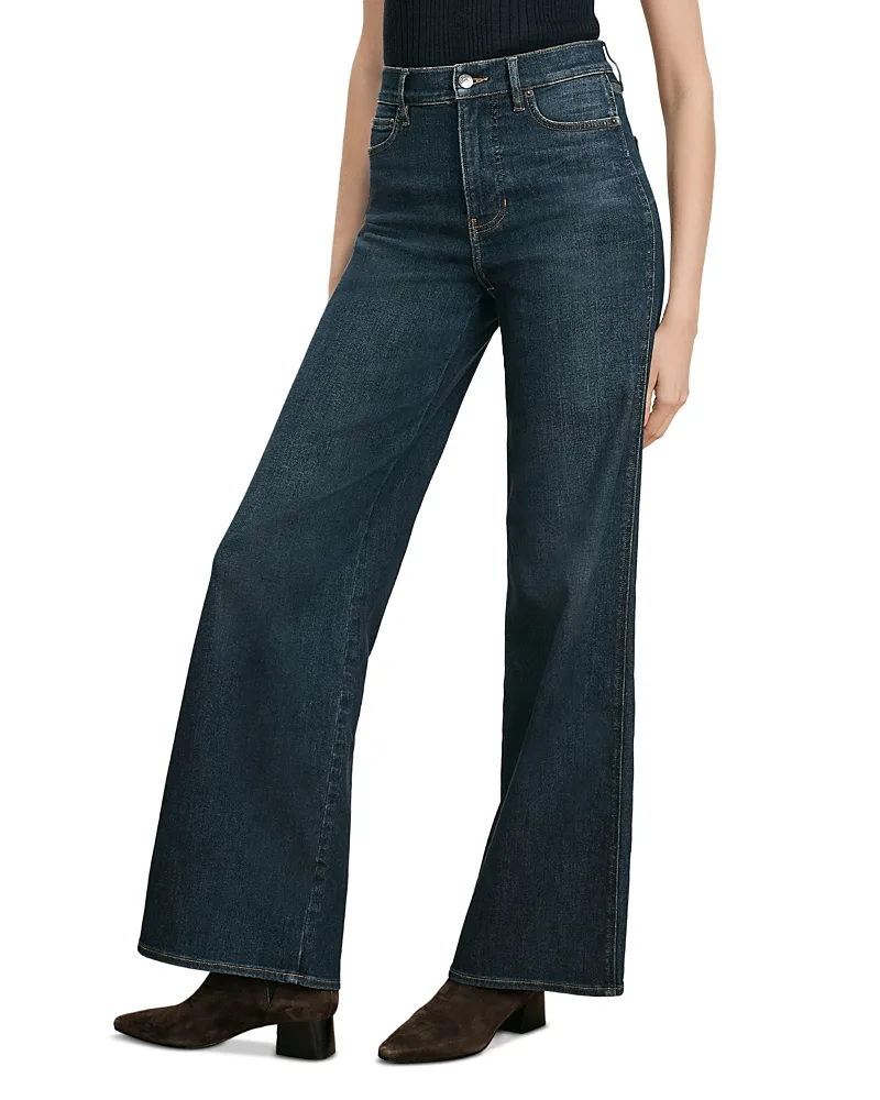 Taylor High Rise Wide Leg Jeans by Veronica Beard